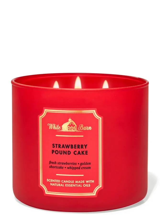 Strawberry Pound Cake