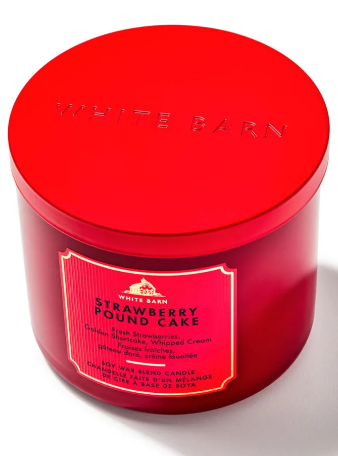 Strawberry Pound Cake