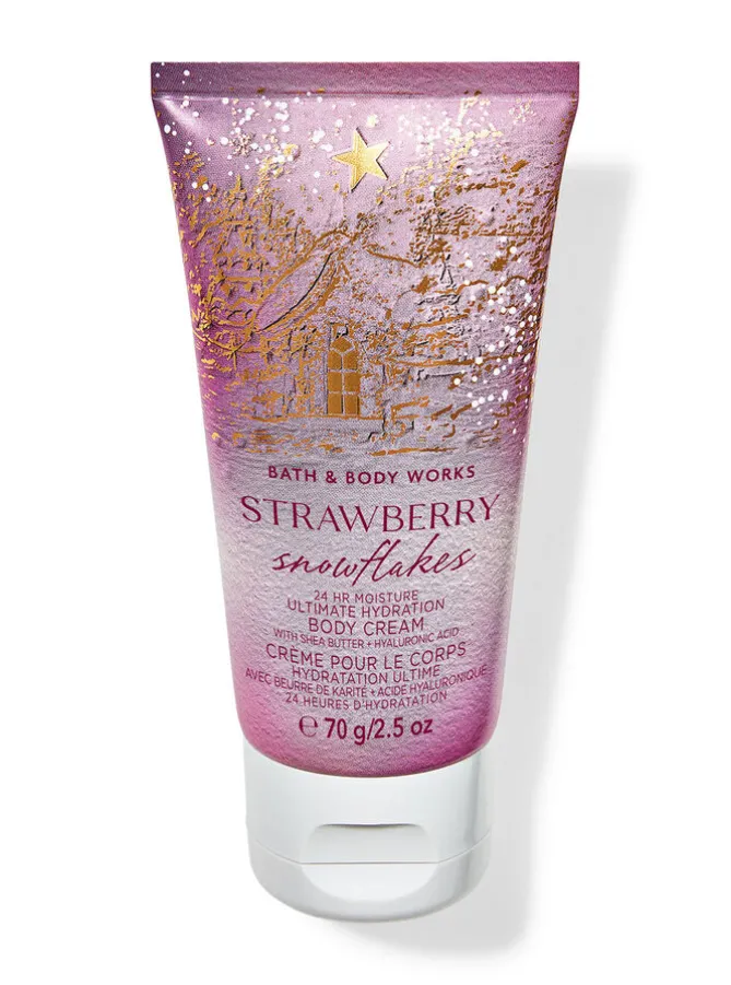 Strawberry Snowflakes